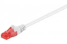 Kabel LAN Patch cord CAT 6 U/UTP biały 0,25m