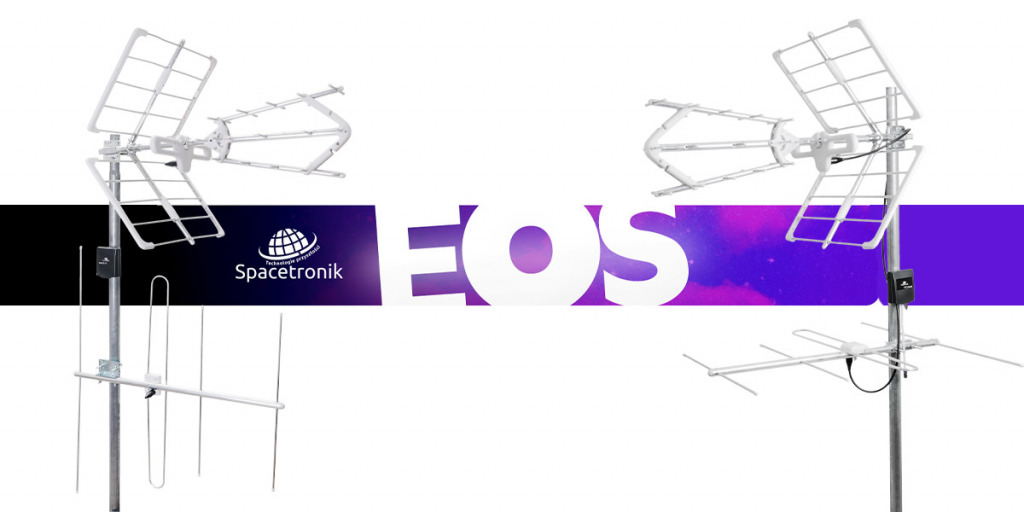 Nowe anteny telewizji naziemnej DVB-T/T2 od Spacetronik z serii EOS