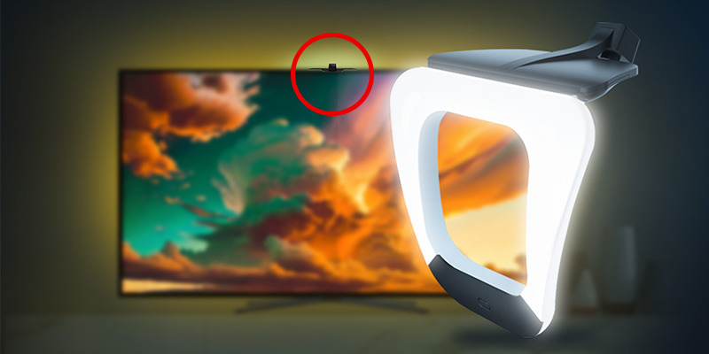 Telewizor bez ambilight? Wzbogać o go oświetlenie Spacetronik Glow Two SC