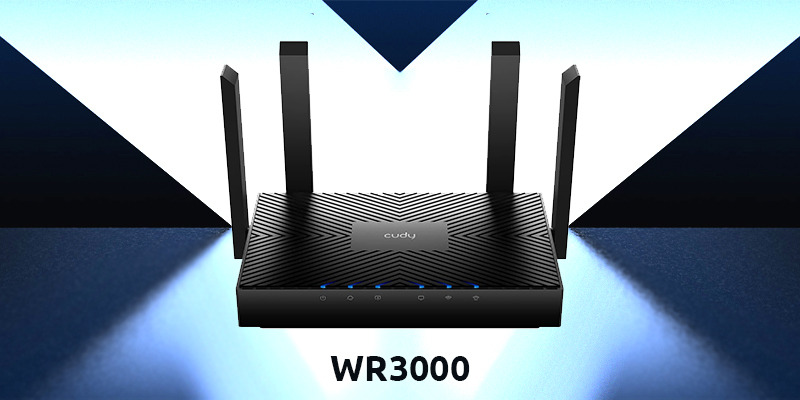 Router Cudy WR3000 - szybki router o wysokiej wydajności w świetnej cenie