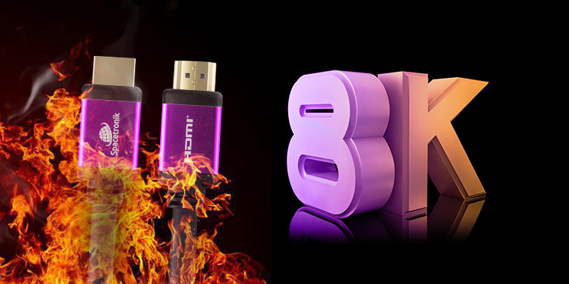 Kosmiczna rozdzielczość obrazu, czyli kable HDMI 2.1 8K od Spacetronik