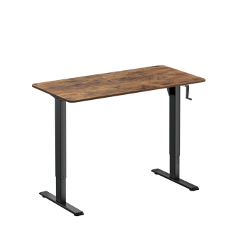 Verstellbarer manueller Schreibtisch Moris 110BR 120x60 cm