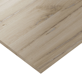 Universal-Schreibtischplatte 130x65x18cm Sonoma Eiche