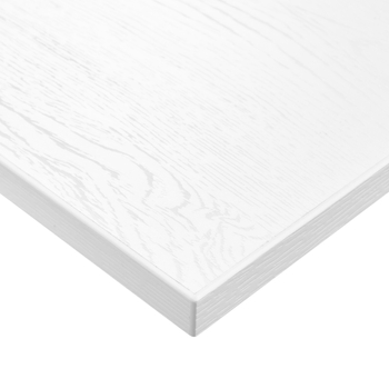 Universal-Schreibtischplatte 120x60x18 cm Weiß Alaska