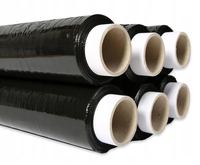 Stretchfolie schwarz 9kg netto Set 6x1,5kg