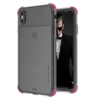 Covert 2 Apple iPhone Xs Max Hülle rosa