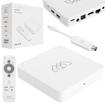Android SMART TV Homatics Box R 4K + Tuner