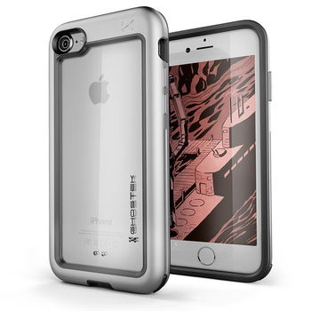 Tasche Atomic Slim Apple iPhone 7 8 silber