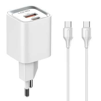 USB 30W PD QC3.0 Ladegerät USB-C Kabel