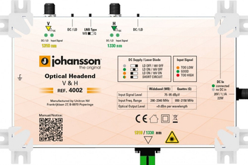 Optischer Sender Johansson 4002 / SAT
