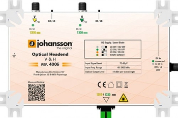 Optischer Sender Johansson 4006 / 2x RF 40 - 2400