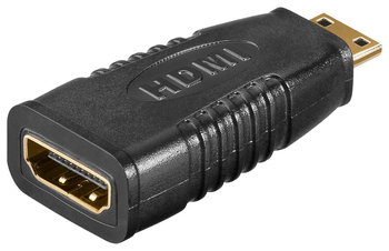 Adapter HDMI-Buchse - Mini-HDMI-Stecker 1.4 Goobay
