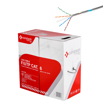 Twisted Pair CAT5e U/UTP AWG24 CU PVC+PE 5.3 Fca 305m