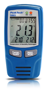 PeakTech 5180 Feuchte-Temperatur-Logger