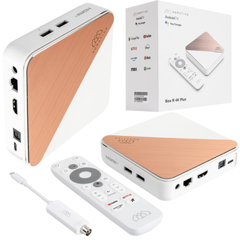 Android SMART TV Homatics Box R Plus 4K + Tuner