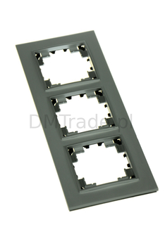 Dreifachrahmen - Ecke 60 Aluminium