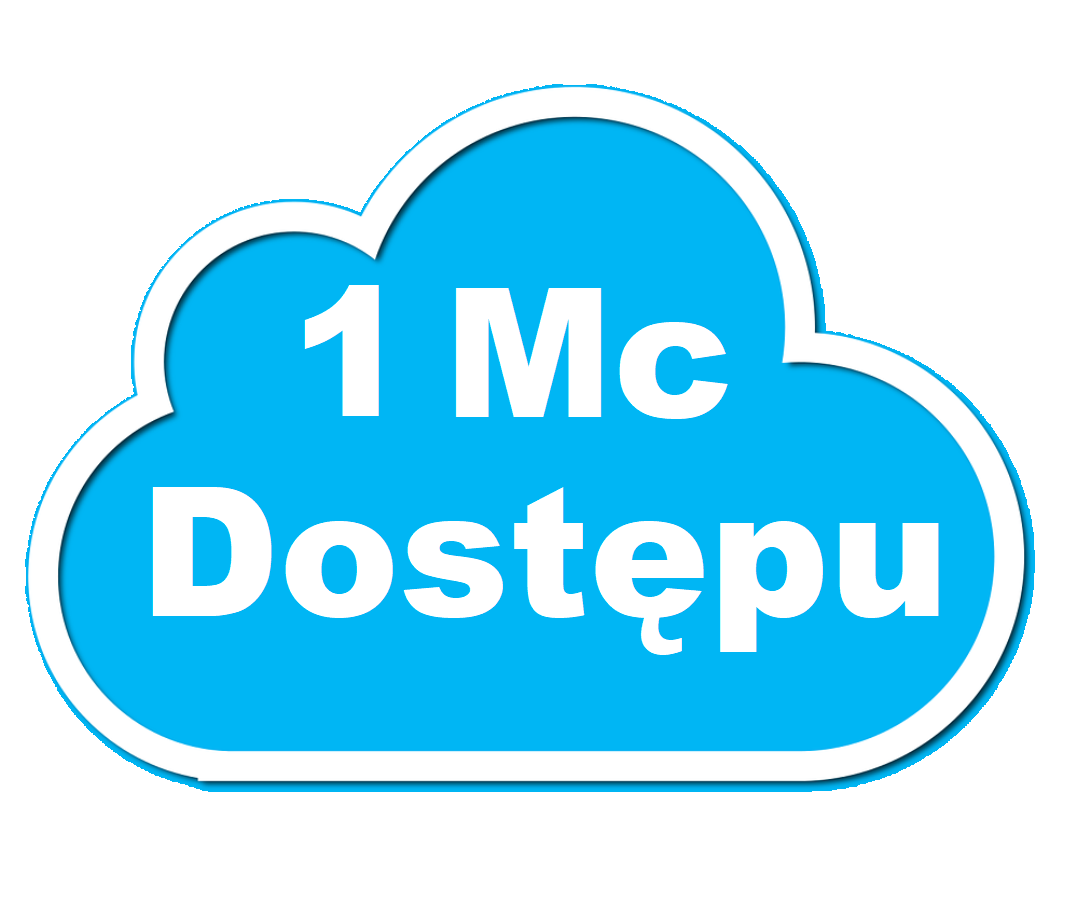 1 Miesiąc Subskrypcji Elektroniczne Etykiety Cloud BL-1M
