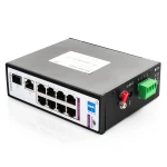 10 portowy SWITCH Spacetronik 8x port 10/100Mbit + 1x port RJ45 1Gbit + port SFP 1Gbit SP-SGI108S