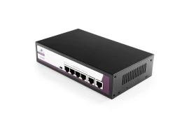 6-portowy SWITCH Spacetronik 4x port POE + 2x Uplink Ethernet port RJ45 SP-SF1006P 10/100Mbps 65W