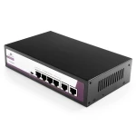 6-portowy SWITCH Spacetronik 4x port POE + 2x Uplink Ethernet port RJ45 SP-SF1006P 10/100Mbps 65W