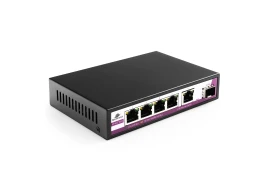 6 portowy SWITCH Spacetronik 5x 2,5Gbit port + 1x Uplink 10G SFP+ Fiber port SP-SGT105S