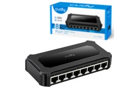 8-portowy gigabitowy przełącznik LAN SWITCH Cudy GS108D 