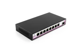 9 portowy SWITCH Spacetronik 8x 2,5Gbit port + 1x Uplink 10G SFP+ Fiber port SP-SGT108S