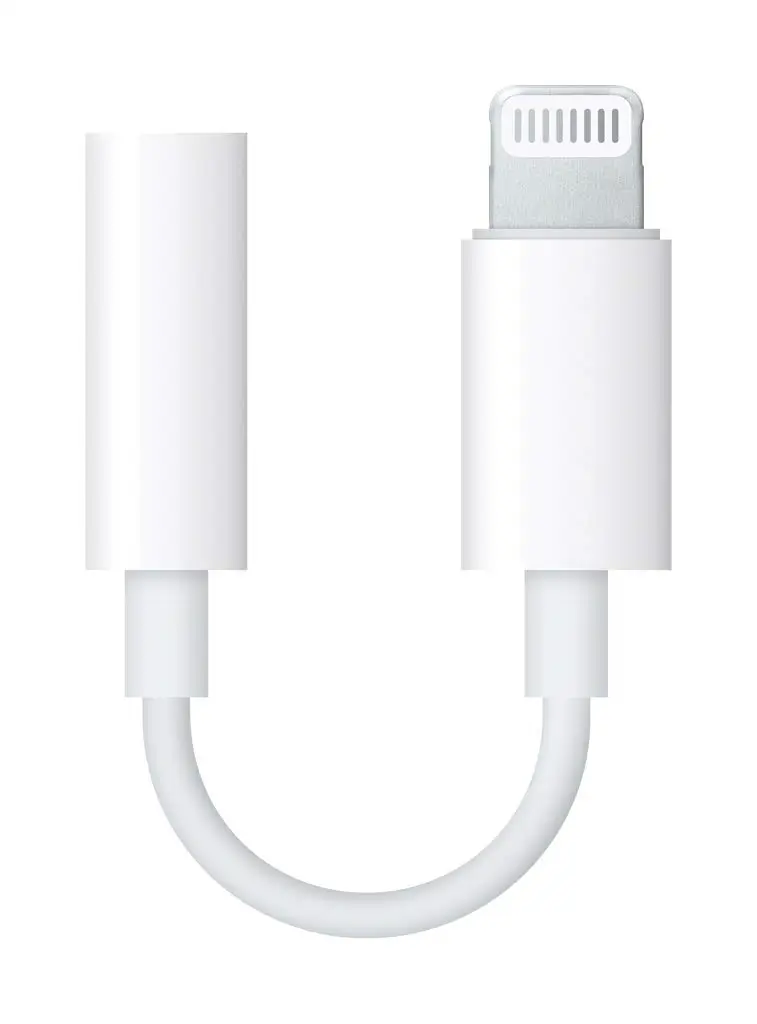 Adapter przejściówka iPhone Apple Lightning na gniazdo jack 3,5mm SPL-A01