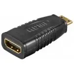 Adapter gniazdo HDMI - wtyk mini HDMI