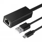 Adapter gniazdo RJ45 na micro USB z zasilaniem USB SPU-A03
