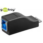 Adapter gniazdo USB typ B 3.0 na wtyk USB micro-B 3.0