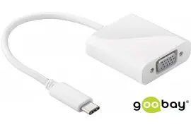 Adapter USB-C na gniazdo VGA goobay