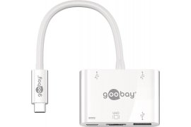 Adapter USB-C na HDMI + USB 3.0 + 2x USB 2.0 + USB-C Goobay