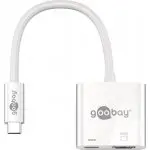 Adapter USB-C na HDMI + USB-C z PowerDelivery Goobay