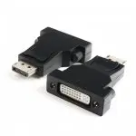 Adapter wtyk DisplayPort na gniazdo DVI Spacetronik SPD-A04