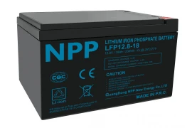 Akumulator litowo-żelazowo-fosforanowy LiFePO4 12,8V 18Ah T2 