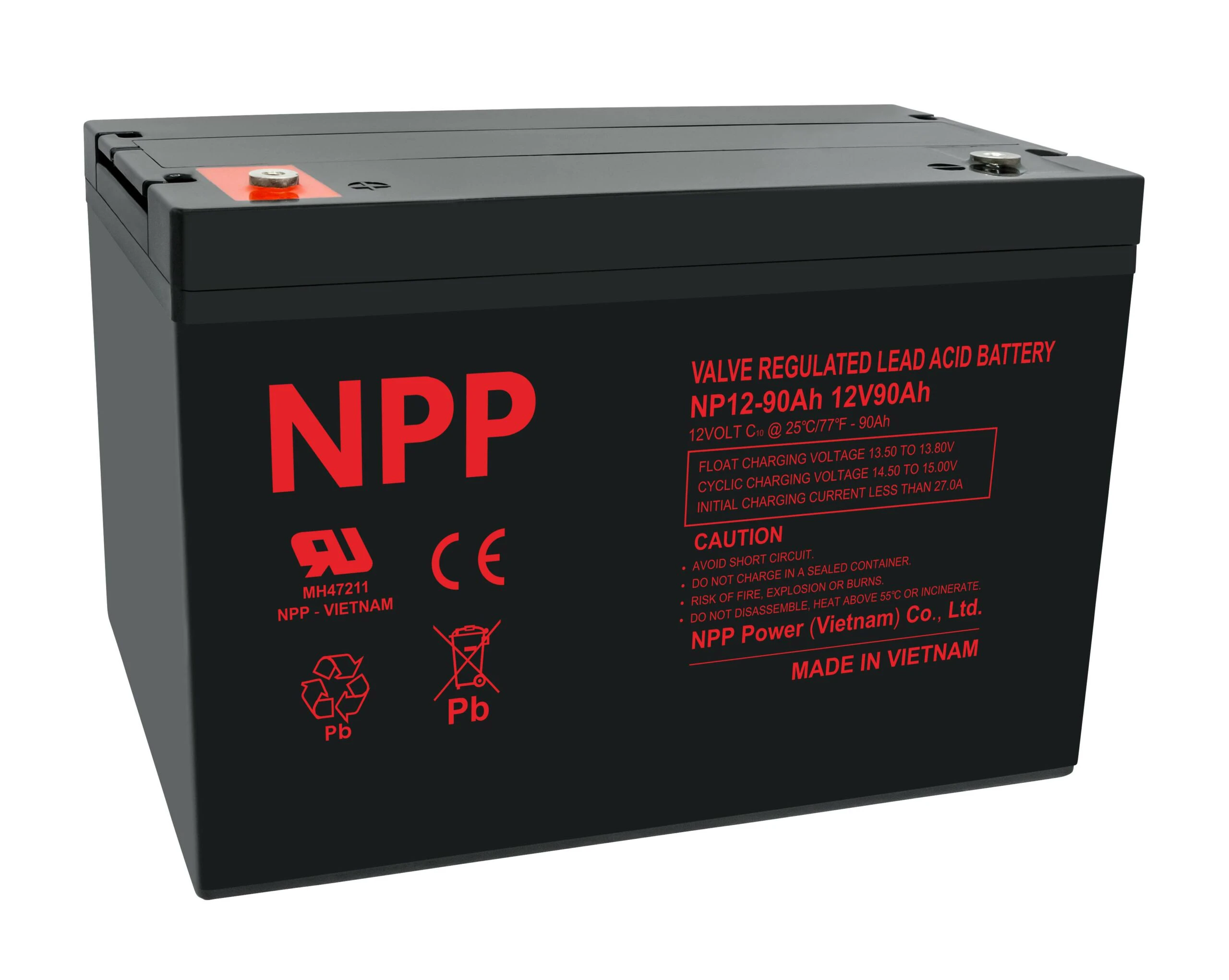 Akumulator NP 12V 90Ah T14