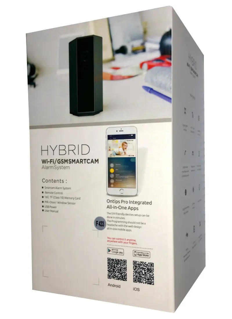 Alarm bezprzewodowy Maxkin N8 Smart Cam WiFi 