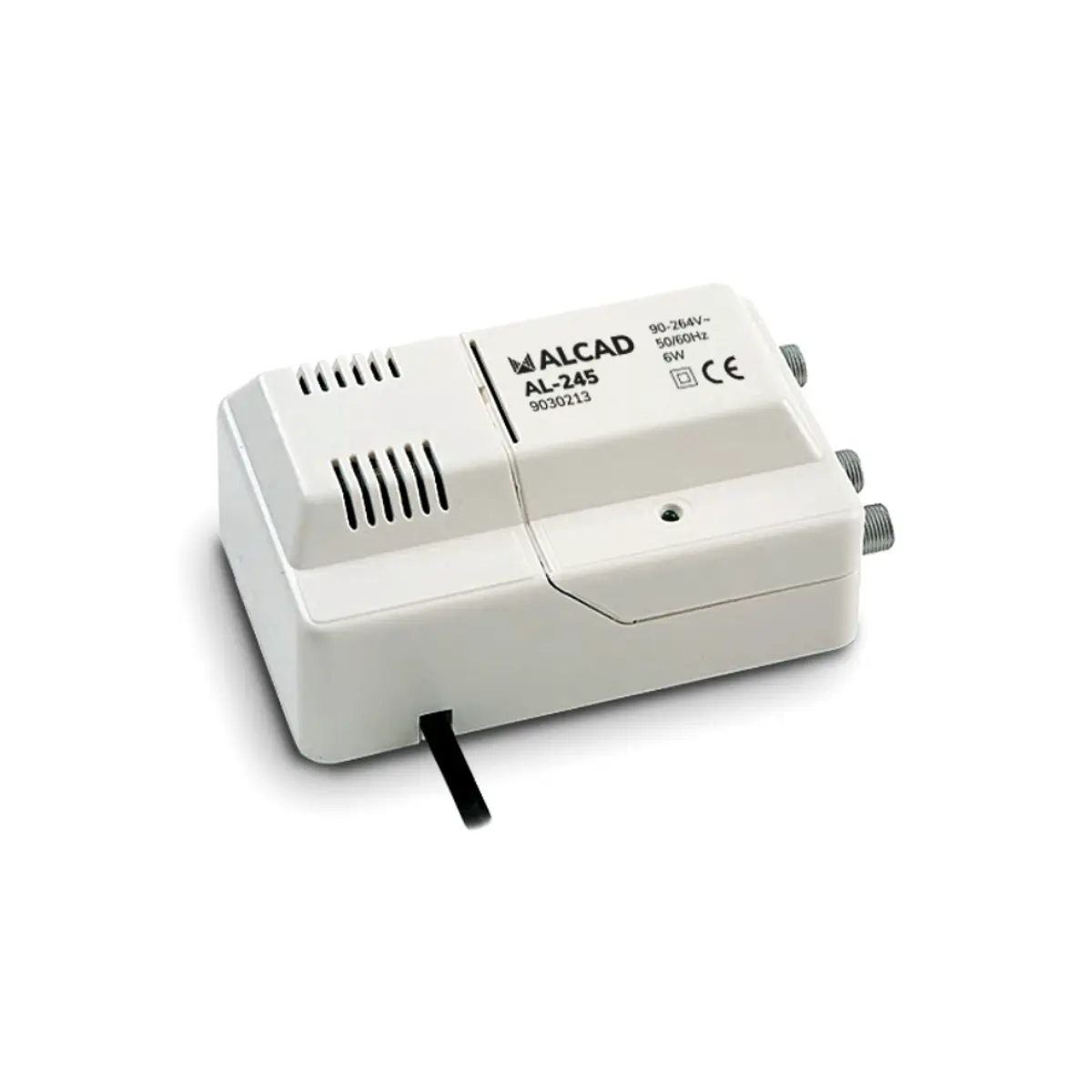 Zasilacz antenowy 12V Alcad AL-245 12V 400mA 2x wyjście TV