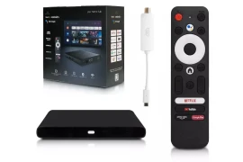 Android SMART TV + DVB-T2/C HEVC Homatics Box Q 4K Android 10 WiFi z certyfikatem Google'a