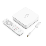 Android SMART TV + DVB-T2/C HEVC Homatics Box R 4K Android 11 WiFi z cert. Google i Netflix