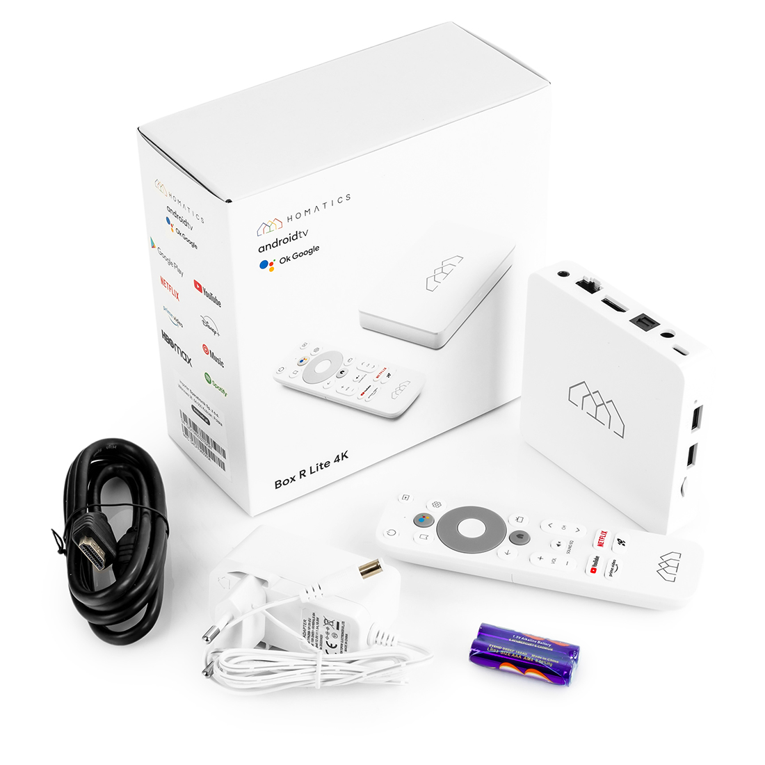 Android SMART TV Homatics Box R 4K Lite Android 11 certyfikowany