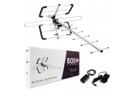 Antena DVB-T2 Spacetronik EOS L Combo Black Aktywna