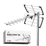 Antena kierunkowa DVB-T/T2 Spacetronik EOS UHF 19 Czarna