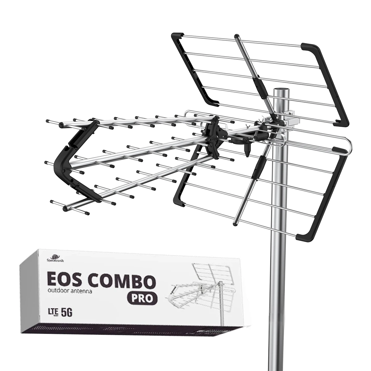 Antena kierunkowa DVB-T2 Spacetronik EOS PRO Combo UHF+VHF LTE 5G