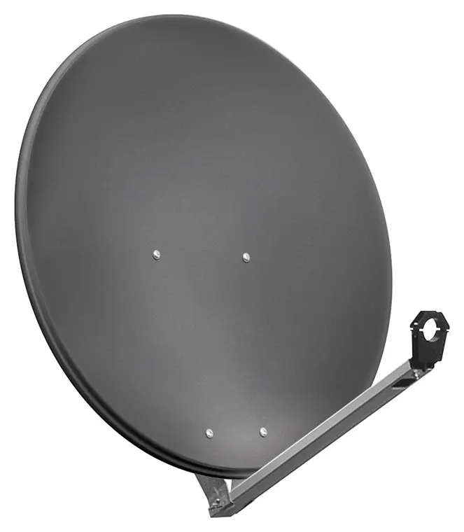 Antena satelitarna aluminiowa 80cm Goobay GRAFITOWA