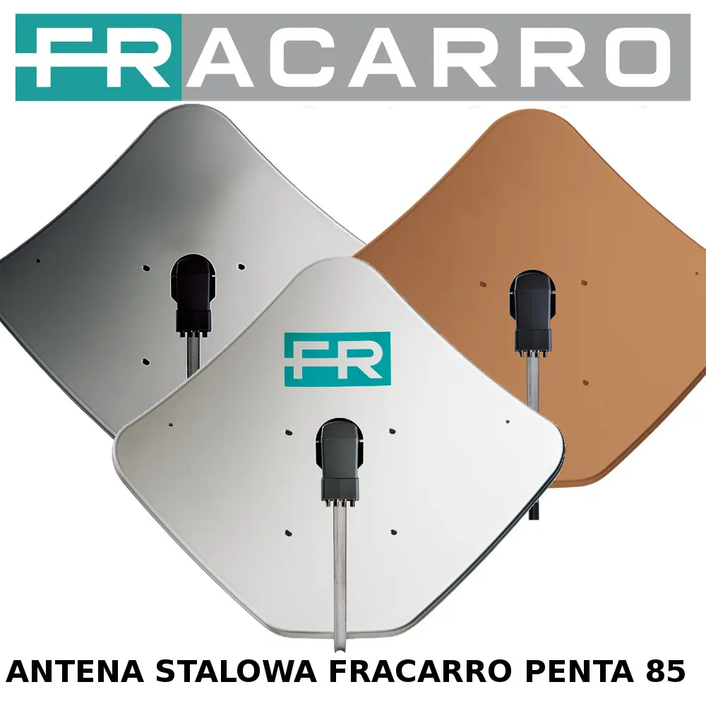 Antena satelitarna Fracarro PENTA85 GRAFITOWA