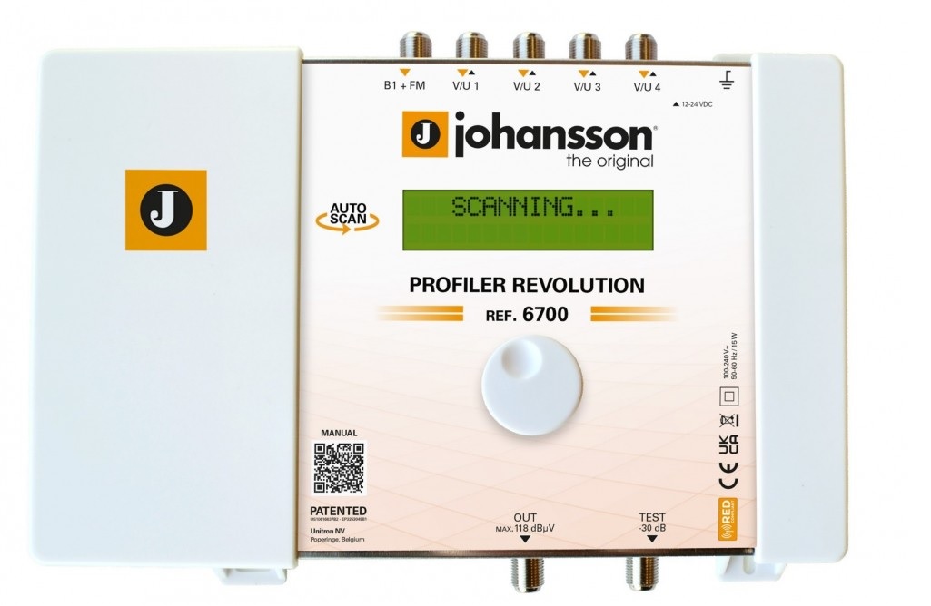 Automatyczny wzmacniacz kanałowy Johansson PROFILER Revolution 6700 v2 2023