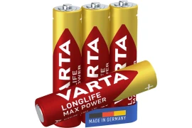 Bateria VARTA Longlife Max Power LR03 AAA 1,5V blister 4 szt.