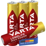 Baterie VARTA Longlife Max Power LR03 AAA 1,5V blister 4 szt.